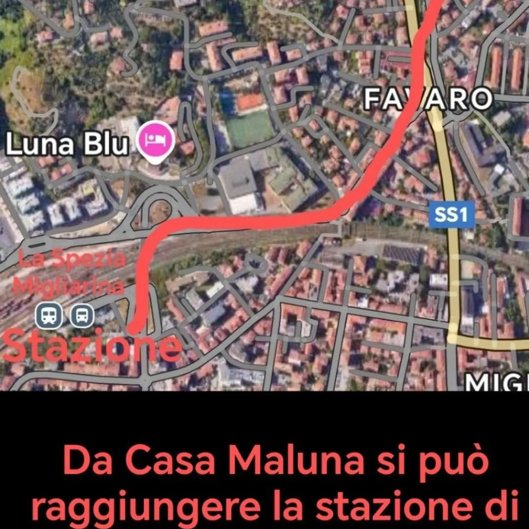 לה ספציה Casa Maluna בית הארחה לה ספציה